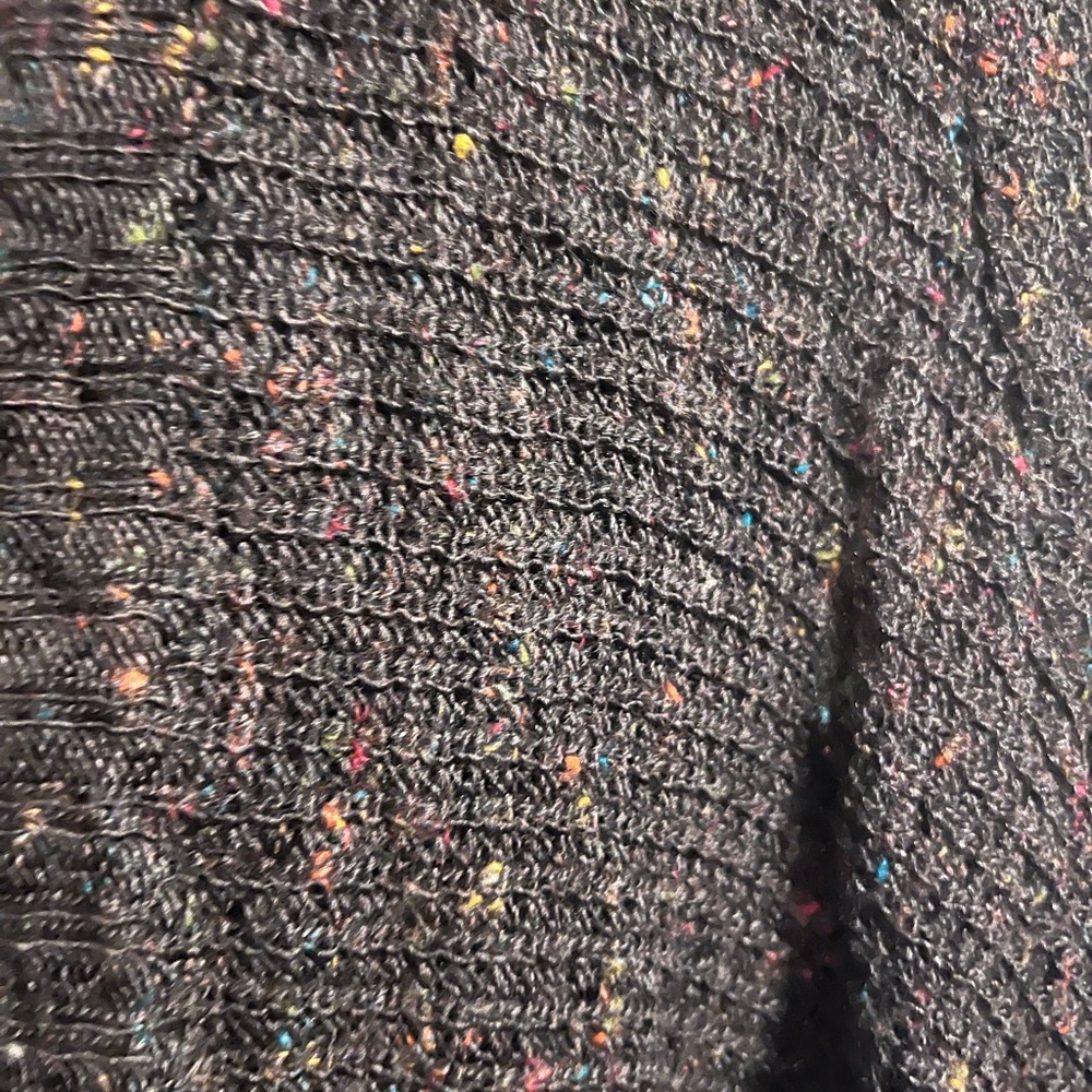American Eagle Outfitters Women's Waffle Knit Open-Front Sweater. Multicolor. M - Picture 6 of 10